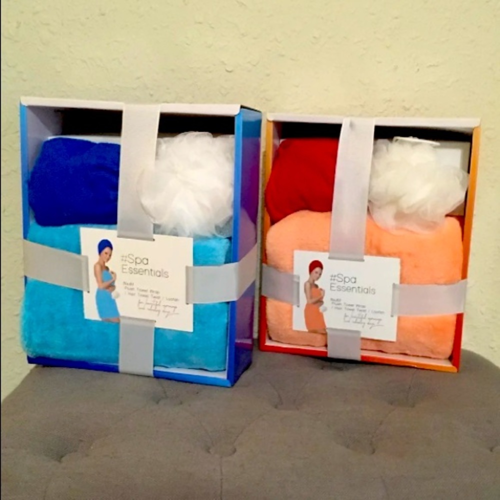 2! Spa Gift Towel sets!